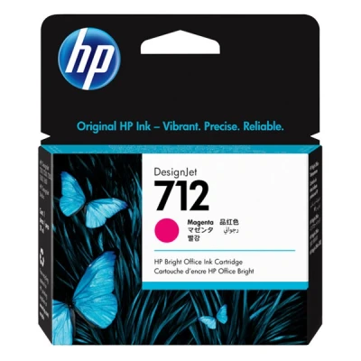 Image de Cartouche d&#039;encre DesignJet HP 712, magenta, 29 ml