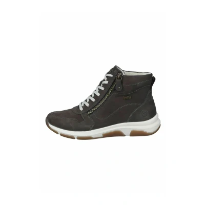 Afbeelding van Remonte Snowboots, Dames, Maat: 36, Smoke schoko Nubukleer