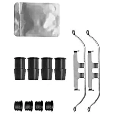 Afbeelding van DELPHI LX0635 Accessoireset, schijfremblok BMW: 1 Hatchback, 3 Saloon, 4 Gran Coupe, MINI: Clubman