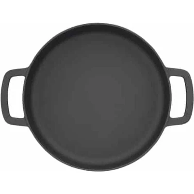 Afbeelding van COMBEKK Sous Chef Koekenpan Dubbel Handvat 24CM Zwart