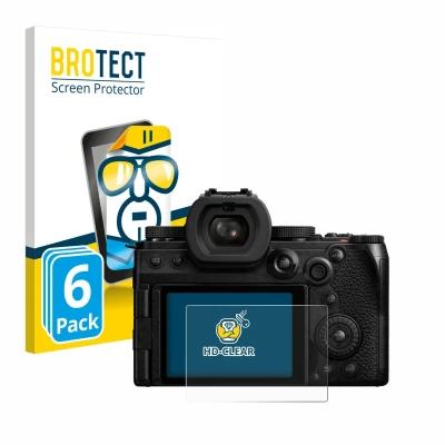 Afbeelding van BROTECT Screenprotector voor Panasonic Lumix DC S5II Folie Beschermfolie transparant (6 Stuks)