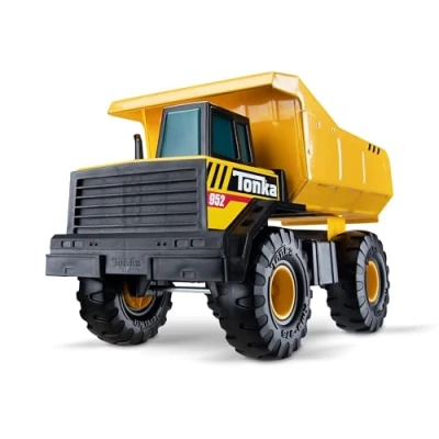 Afbeelding van Steel Classics Super dumptruck, Tonka, bouwspeelgoed, voertuigspeelgoed voor creatief spel, grote dumpwagen, cadeau jongens en meisjes, kinderen vanaf 3 jaar