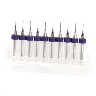 Afbeelding van FTVOGUE 10 stks Micro Carbide, Semiconductor and PCB Manufacturing Apparatuur en Accessoires Boren Gereedschap Boorpunt voor printplaat (0,5 mm)