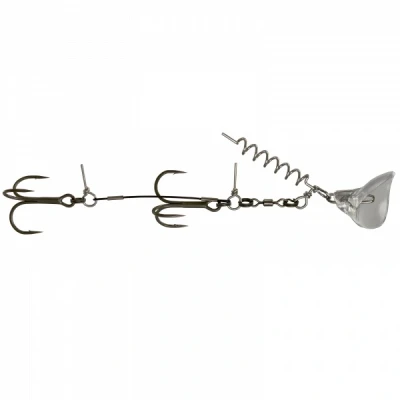 Afbeelding van Headbanger RockerHead Stinger Shallow 2/0 10gr Transparent Roofvis onderlijnen