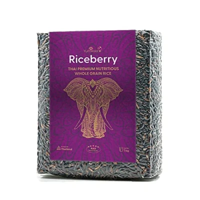 Image de Yum Asia Thai Premium Riceberry à grains entiers nutritifs 1kg