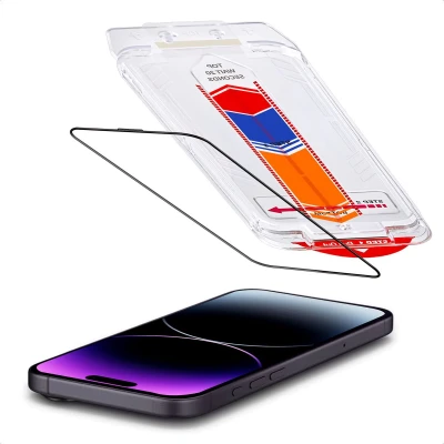 Afbeelding van Accezz Gehard Glas Screenprotector + Applicator voor de iPhone 14 Pro