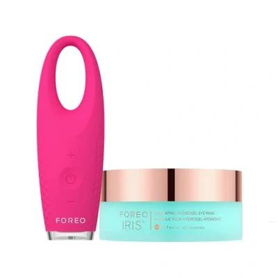Afbeelding van FOREO Eye Candy IRIS 2 Fuchsia bundel Oogmassagetoestel + Verstevigend PM Oogserum