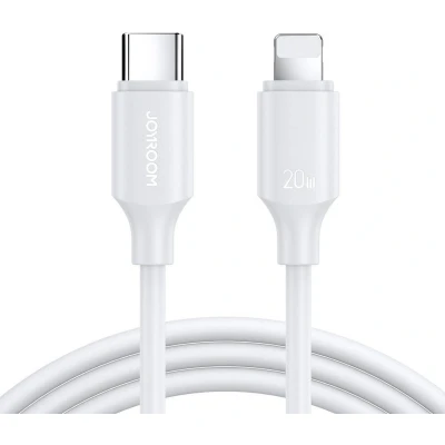 Afbeelding van JOYROOM USB C naar Lightning kabel 2 Meter 20W Wit