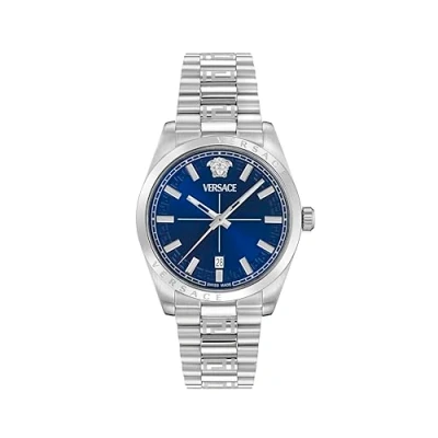Afbeelding van Versace Millenyium Unisex Horloge silvercoloured, Maat: One Size, Silver coloured