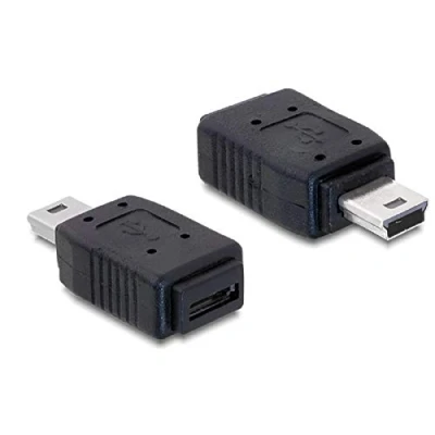 Afbeelding van USB mini 5p mannelijk Micro A B vrouwelijk adapter