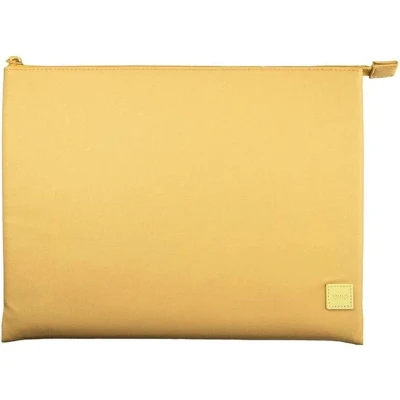 Afbeelding van Uniq Lyon tas voor laptop 14, waterdicht RPET geel
