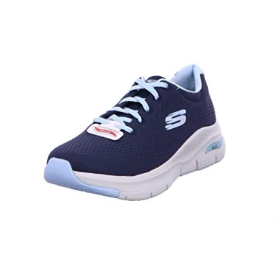 Afbeelding van Skechers Arch Fit Big Appeal damessneakers, Navy Blauw