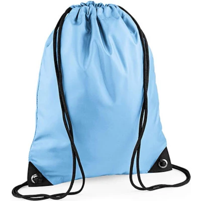 Afbeelding van Premium Gymsac Sporttas BagBase 11 Liter Sky Blue
