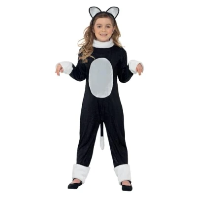 Afbeelding van Cool Cat Katten verkleedpak kind Maatkeuze: Maat M