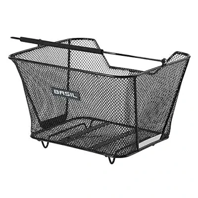 Afbeelding van Fietsmand Basil Lesto 32 x 41 27 cm zwart