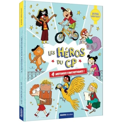 Afbeelding van LES HEROS DU CP SUPER DEBUTANT 4 HISTOIRES FANTASTIQUES !