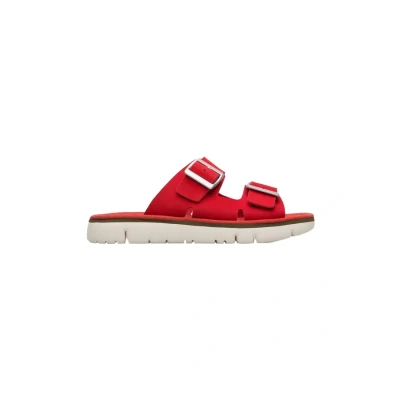 Afbeelding van Camper Muiltjes, Dames, Maat: 37, Red Leer/ synthetisch