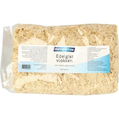 Afbeelding van Nova Vitae Edelgistvlokken Glutenvrij 500 gram