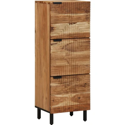 Afbeelding van vidaXL Highboard 40x33x110 cm Massief Acaciahout