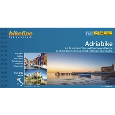 Afbeelding van Radtourenbücher Adriabike von Tarvisio nach Ravenna