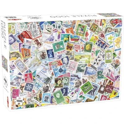 Afbeelding van Puzzel Lovers&#039; Special: Tons of Stamps 1000 stukjes
