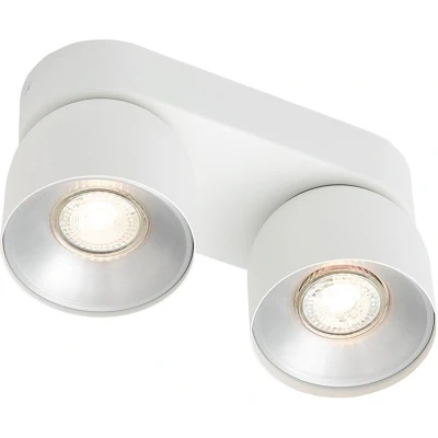 Afbeelding van Nordlux Pitcher spot IP20 2xGU10 wit