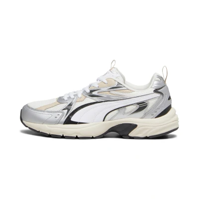 Afbeelding van Milenio Tech sneakers, Wit/Zilver, Maat 41 PUMA