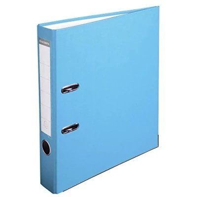 Image de Exacompta Classeur A Levier Polypro A4 Dos De 50 Mm Bleu Clair