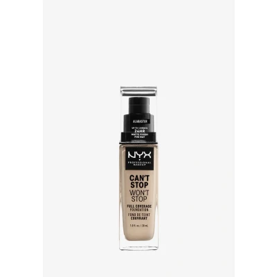 Afbeelding van NYX Professional Makeup Can&#039;t Stop Won&#039;t Full Coverage Foundation Alabaster 30 ml