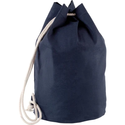 Afbeelding van Kimood Katoenen tas met koord in marinestijl KI0629 Navy