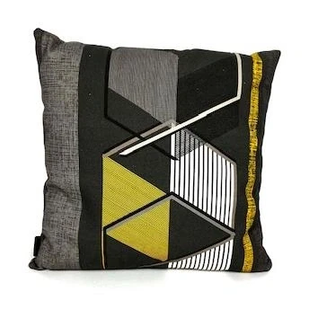 Afbeelding van Madison sierkussen 50x50 cm Vince yellow outdoor