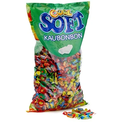 Afbeelding van Cool Zachte, veganistische en glutenvrije kauwsnoepjes in zak, per stuk verpakt (1 x 3 kg)