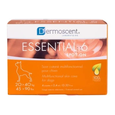 Afbeelding van Dermoscent Essential 6 spot on hond 20 40 kg 4 pipetten