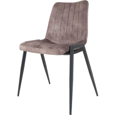 Afbeelding van Home67 Eetkamerstoel Flynn Taupe