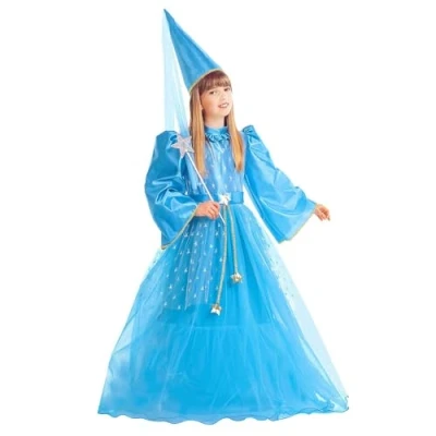 Afbeelding van Elfen Feeen &amp; Fantasy kostuum Magische Fee Saltimbanco Meisje Maat 128 Carnaval Verkleedkleding
