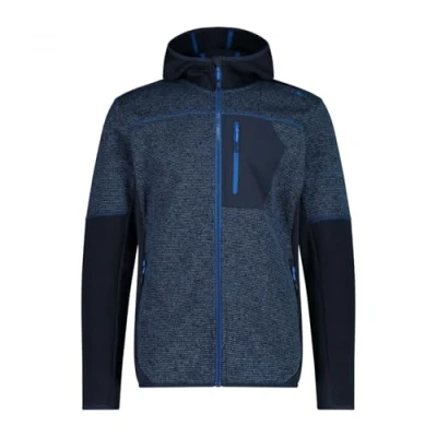 Afbeelding van CMP Giacca Da Uomo In Pile Knit Tech Con Cappuccio Fisso Herenjas