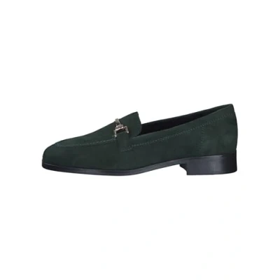 Afbeelding van Tamaris Instappers, Dames, Maat: 36, Green Veloursleer