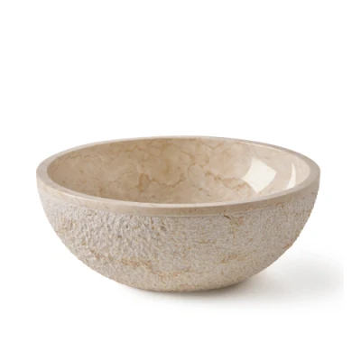 Afbeelding van Natuursteen Waskom Acores Beige 40x40x15 cm