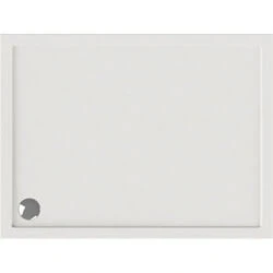 Afbeelding van WISA New Palma rechthoekige douchebak wit 1200 x 900 50