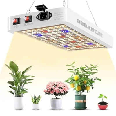Afbeelding van 1000 W Full Spectrum LED Grow Light met dubbele schakelaar Veg/Bloom, 4566LM Lamp UV IR, Dual Chips Lamp, voor broeikas en kamerplanten, groenten bloemen