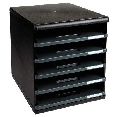 Image de Module 5 tiroirs ouvert Modulo rc noir