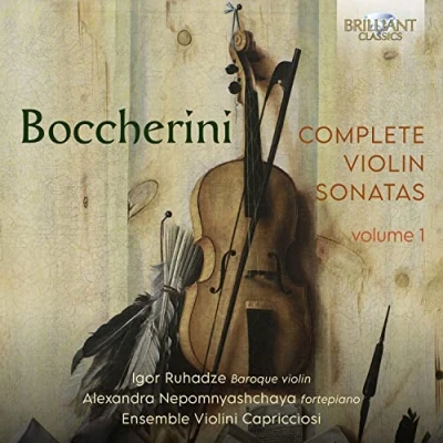 Afbeelding van Igor Ruhadze Boccherini: Complete Violin Sonatas, Vol. 1 (5 CD)