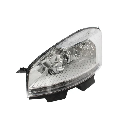 Afbeelding van TYC 20 11256 15 2 Koplampen Links H7, H6W, H1 Wit voor rechtsrijdend verkeer Met elektromotor CITROËN: C4 I Grand Picasso, Picasso 1
