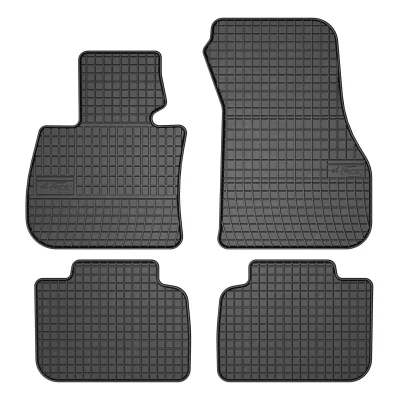 Afbeelding van FROGUM 547914 Vloermatset Rubber voor en achter 4 Zwart Op maat gemaakt BMW: X1, 2 Active Tourer