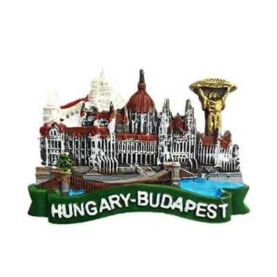 Afbeelding van Boedapest Hongarije 3D koelkastmagneet Budapest souvenir voor huis keuken decoratie