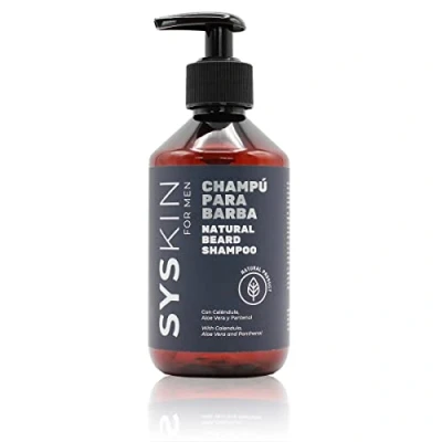 Afbeelding van SyS Baardshampoo Voor Baard &amp; Snor 100% Natuurlijk Hydraterend 300ml Shampoo