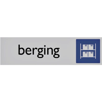 Afbeelding van Infobord pictogram berging 165x44mm
