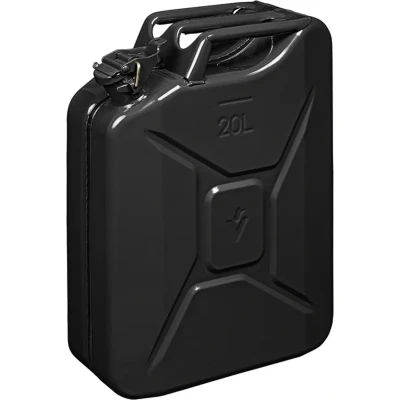 Afbeelding van Pro Plus Jerrycan 20 liter Metaal Zwart UN en TÜV/GS Gekeurd