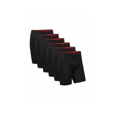 Afbeelding van DANISH ENDURANCE Boxershorts Bamboe Viscose Extra Lang voor Heren 6 pack Maat 3XL