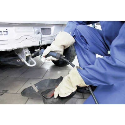 Afbeelding van L+D worky Kombi F 1811 Runder nerfleer Lashandschoen Maat (handschoen): 10, XL Cat II 1 paar